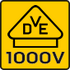 Трещотка диэлектрическая VDE 1000В 3/8"-1/2", YT-21071 - YT-21072