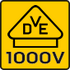 Головка со вставками HEX VDE 1000В 1/2", YT-21085 - YT-21089