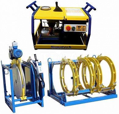Фото Сварочный аппарат с ручным управлением для труб Ø355-630 мм., nowatech zhcb-630 от ГК ТЕРА
