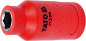Головка короткая диэлектрическая VDE/1000V 3/8"- 8 мм., YATO YT-21008