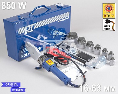 Изображение DYTRON 04368 - Набор P-4а 850 W TW Profi ч\н 16-63 мм - Паяльник для труб от ГК "Техносфера"