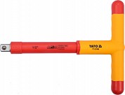 Вороток Т-образный диэлектрический VDE 1000V 1/2", YATO YT-21096