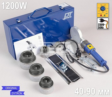 Изображение DYTRON 00911 - Набор P-4а 1200 W Profi ч/н 40-90 мм - Паяльник для труб от ГК "Техносфера"