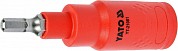 Головка со вставкой HEX VDE 1000V 3/8"- 5 мм, YATO YT-21081
