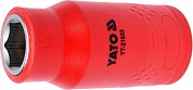Головка 6-гранная диэлектрическая VDE/1000V 1/2" - 12 мм., YT-21032