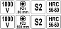 Отвертка крестовая 1000V, PZ1-PZ2., YATO YT-2825 - YT-2826