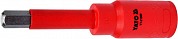 Головка со вставкой HEX диэлектрическая VDE 1000V 1/2" - 10 мм, YATO YT-21089