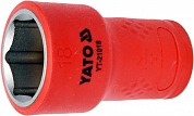 Головка короткая изолированная VDE/1000В 3/8"- 18 мм., YATO YT-21018