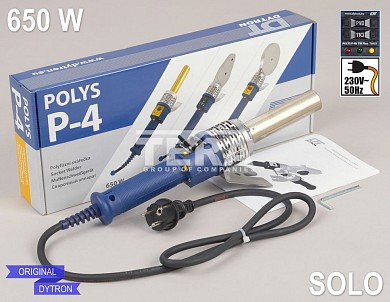 Изображение DYTRON 04826 - Polys P-4b 650 W TW+ Solo - Паяльник для труб 16-63 мм от ГК "Техносфера"